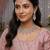 baby pink rhodium-plated agate stone necklace set with earrings & maang tikka