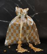 Shades of gold tassel
