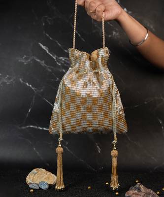 Shades of gold tassel 9