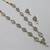 pista mehndi-plated agate stone necklace set with earrings & kundan