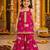 Girls Sleeveless Cotton Kurta & Churidar Salwar Set