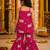 Girls Sleeveless Cotton Kurta & Churidar Salwar Set