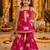 Girls Sleeveless Cotton Kurta & Churidar Salwar Set