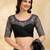 Chiffon Sequin Embroidery Work Saree with Unstitched Blouse Piece