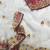White Color Beautiful Aplic work with sequins and thread Embroidery Work Silk blend saree