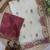 White Color Beautiful Aplic work with sequins and thread Embroidery Work Silk blend saree