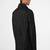 Men's black lambskin leather coat 4 envelope pocket & button detail