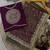 Wine Color Sequance and cording Embroidery Work Twill saree