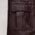 Men's burgundy  lambskin leather coat 2 flap pockets &  chest pocket detail