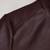 Men's burgundy  lambskin leather coat 2 flap pockets &  chest pocket detail