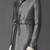 Men's black lambskin leather  coat flap pockets &  chest pocket waist belt detail