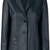Men's black lambskin leather jacket 2 envelope pocket & button detail