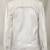 Men's off white lambskin leather coat blazer 2 flap pocket &diagonal zipper detail