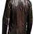 Men's brown antique lambskin leather jacket-4 button & yoke stitching style