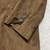 Men's brown suede  lambskin leather blazer & notched lapel collar &  flap pocket detail