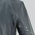 Men's charcoal grey lambskin leather coat- silver rivets studs button detailing