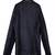 Men's black lambskin leather coat -2 pocket button  quilted blazer style