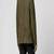Men's green suede  genuine leather -2 flap pocket & button style