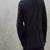 Men's black suede genuine lambskin leather coat -2 flap pocket & button style