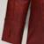 Men's red genuine lambskin leather blazer suede coat 4 envolape pocket &button style
