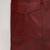 Men's red genuine lambskin leather blazer suede coat 4 envolape pocket &button style