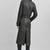 Men's black genuine lambskin leather coat- 2 flap pocket & button  weaist belt style