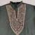 Dark olive green silk blend heavy thread & sequins embroidered kurta with off white straight pant