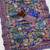 Blue Color Gold Zari work and Hand real mirror and diamond work Silk Blend Saree