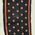 Black mirror work rayon embroidered dupatta