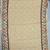 Cream mirror work silk blend printed dupatta