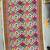 Multicolor mirror work silk blend printed dupatta