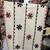 White printed cotton poly patch work dupatta