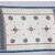 Blue printed cotton poly floral print dupatta