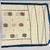 Blue printed cotton poly floral print dupatta