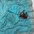 Sky Blue Color Beautiful Sequence and multi color thread embroidery work Silk Blend Saree