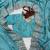 Sky Blue Color Beautiful Sequence and multi color thread embroidery work Silk Blend Saree