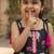 Girls Sleeveless Cotton Kurta & Churidar Salwar Set