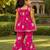 Girls Sleeveless Cotton Kurta & Churidar Salwar Set