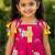 Girls Sleeveless Cotton Kurta & Churidar Salwar Set