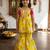 Girls Sleeveless Cotton Kurta & Churidar Salwar Set