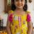 Girls Sleeveless Cotton Kurta & Churidar Salwar Set
