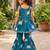 Girls Sleeveless Cotton Kurta & Churidar Salwar Set