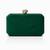 Emerald green rexine clutch