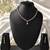 Royal sparkle  american diamond necklace set for women and girls.