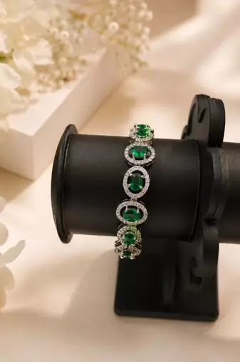 American diamond adjustable bracelet