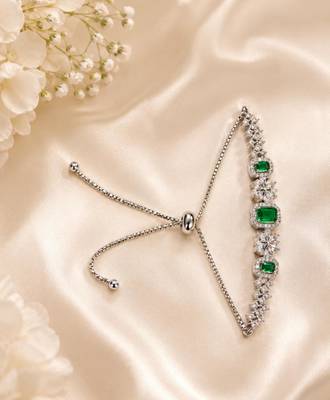 American diamond adjustable bracelet 2