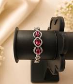 American diamond adjustable bracelet