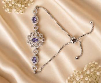 American diamond adjustable bracelet 2