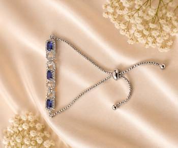 American diamond adjustable bracelet 2