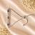 American diamond adjustable bracelet
